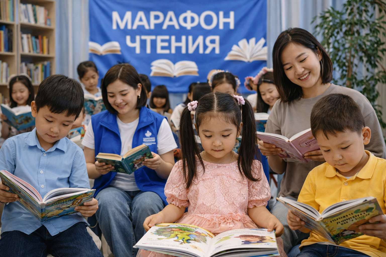 Кітап оқу марафоны