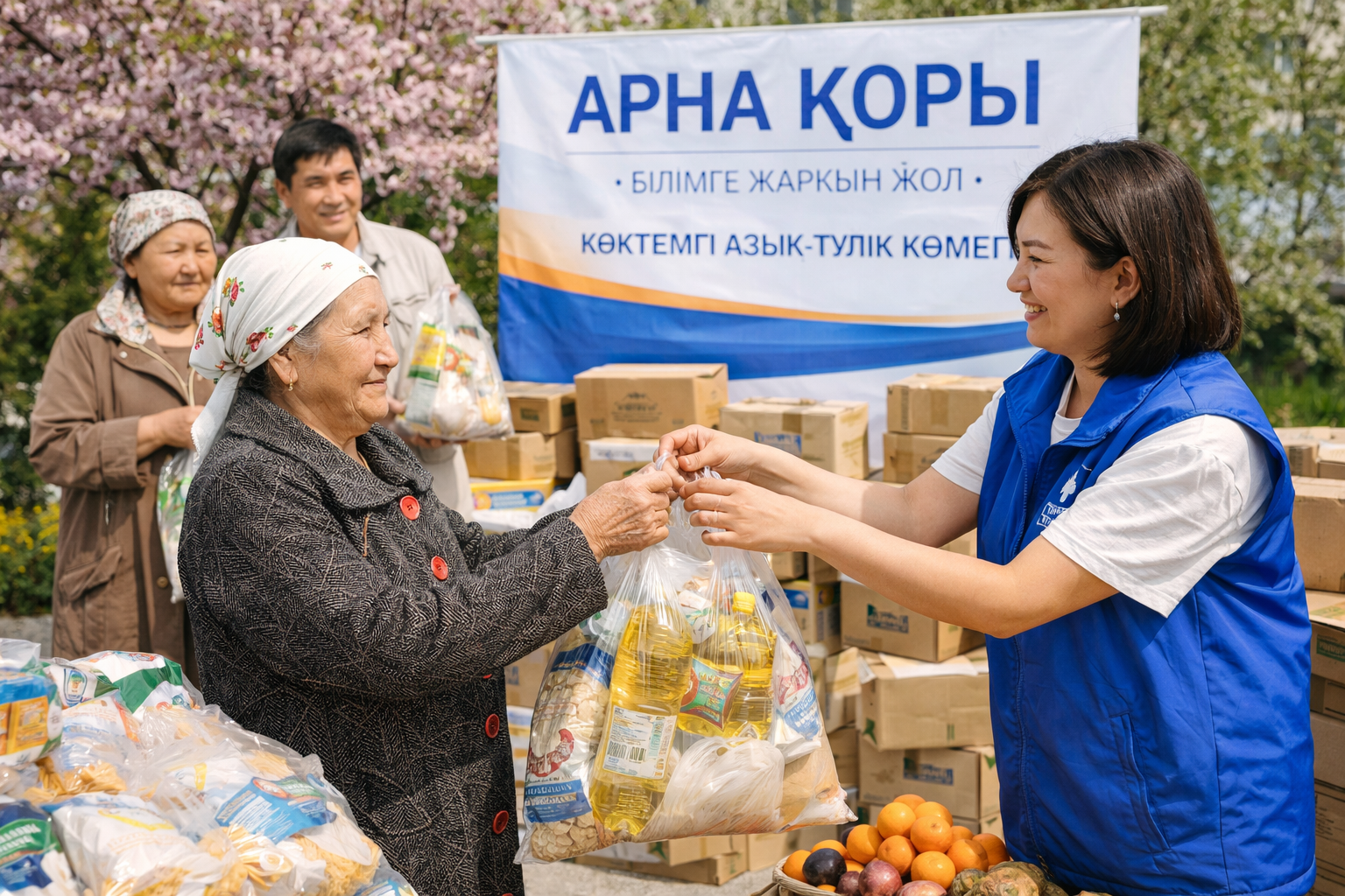 Көктемгі азық-түлік көмегі басталды